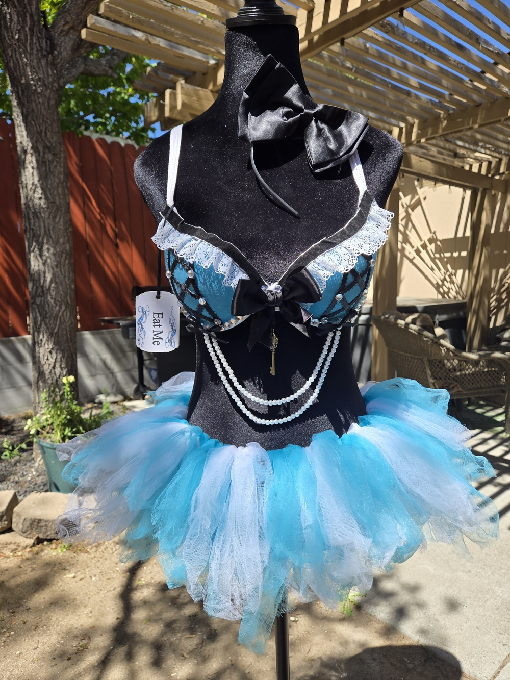 HANDMADE Beyond Wonderland - Alice in Wonderland Rave Festival Outfit
